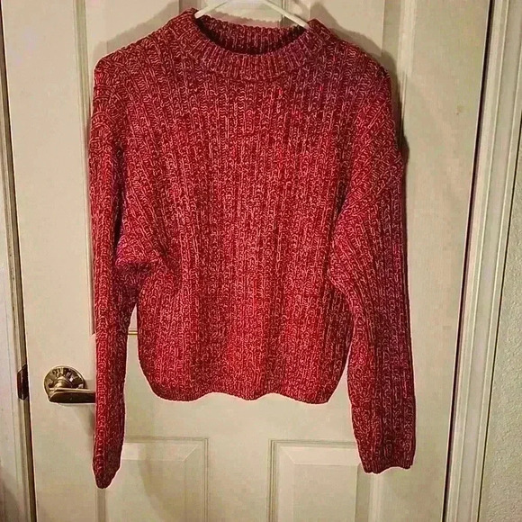 Universal Threads sweater size small cranberry orange - Picture 1 of 4